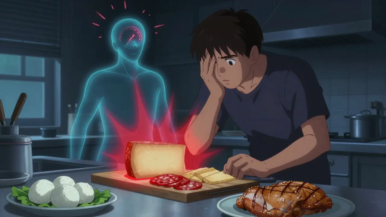 Aged Cheeses and Processed Meats: How They Interact with MAOI Drugs